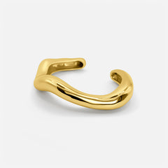 Gold Sculptural Bracelet