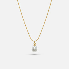 MINI PEARL DROP NECKLACE