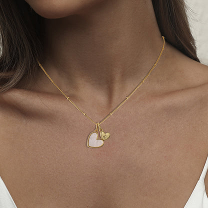 Lazora Pearl Initial Necklace